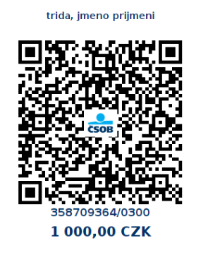 QR kod z neznámého důvodu není čitelný pro Air bank